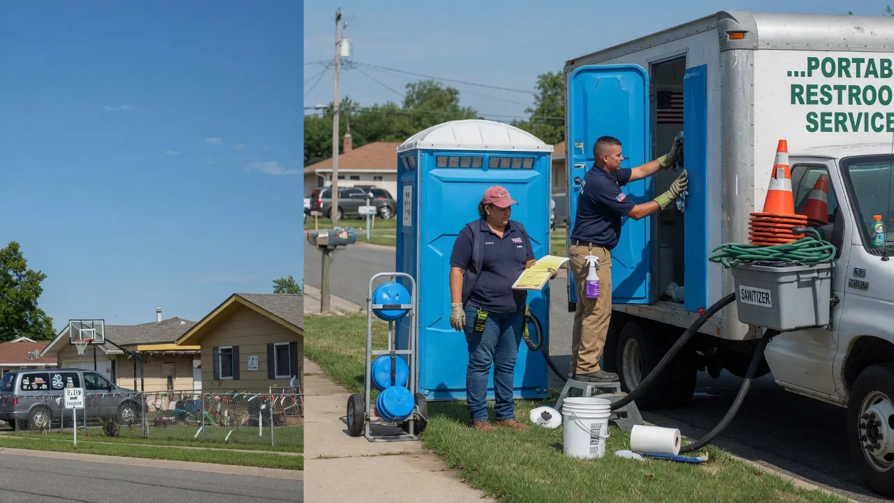 Portable Toilet Rental in Bloomingdale, OH near me
